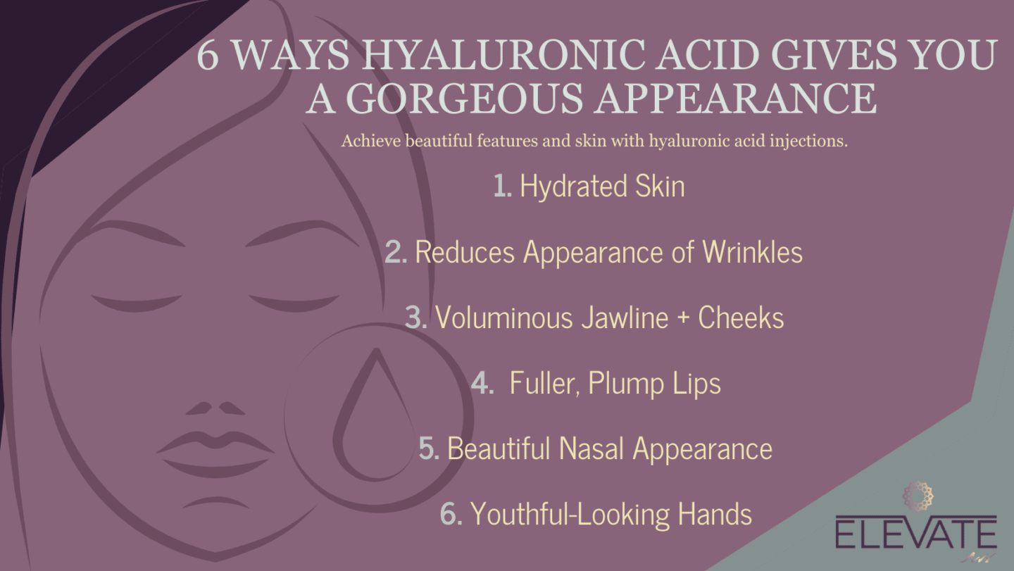 6 Ways Hyaluronic Acid Gives You a Gorgeous Appearance Infographic