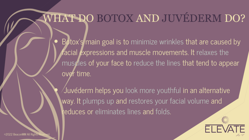 What Do BOTOX® and Juvéderm Do? infographic